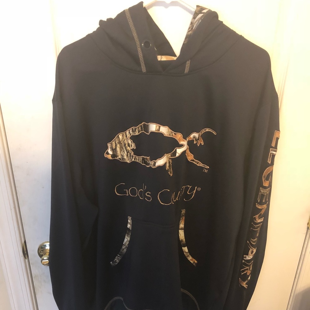 Legendary white tails men’s hoodie shirt size XL